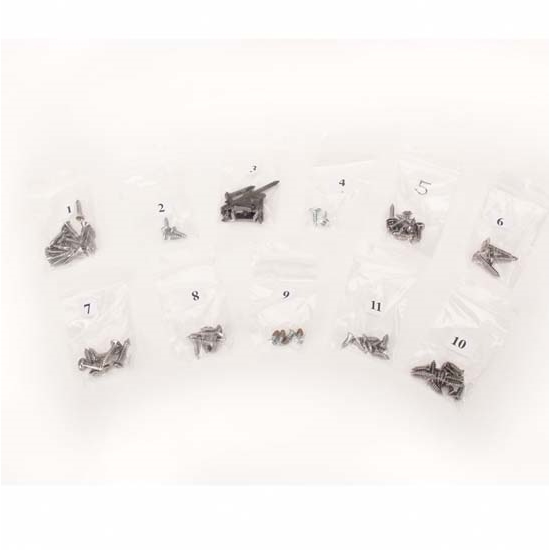 Mr. G's GM1720 69 Chevelle Interior Screw Kit, 2 Dr H/T, 75 Screws Mr. G's GM1720 69 Chevelle Interior Screw Kit, 2 Dr H/T, 75 Screws