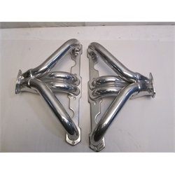 Garage Sale - Small Block Chevy Tight Fit Headers For Angle Plug Heads, AHC Coated ...