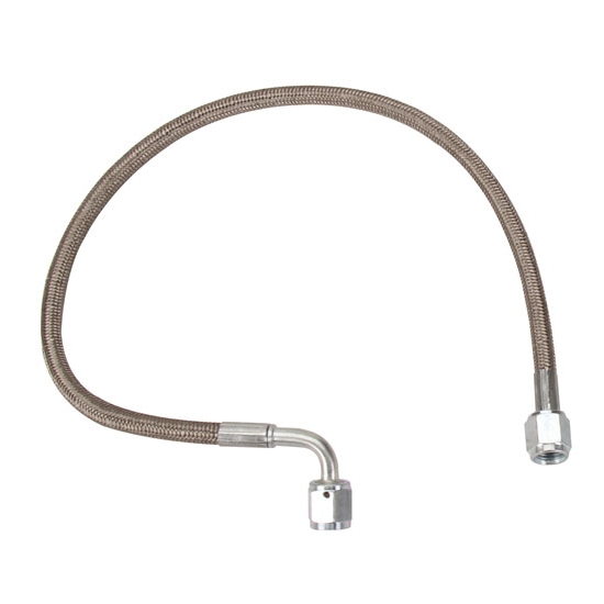 AFCO 18 Inch Brake Hose w/ 90 Degree -3 Ends AFCO 18 Inch Brake Hose w/ 90 Degree -3 Ends