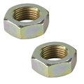 Steel Jam Nuts, 7/16 Inch-20 NF Fine Thread, Pack/6