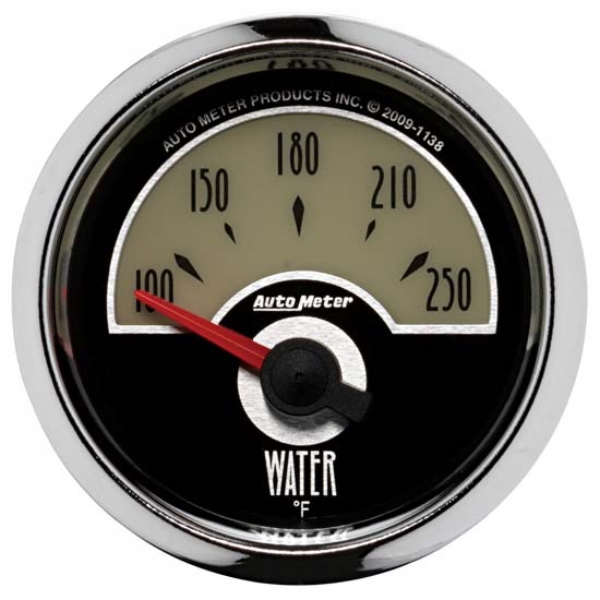 Auto Meter 1138 Cruiser Air-Core Water Temperature Gauge, 2-1/16 Inch Auto Meter 1138 Cruiser Air-Core Water Temperature Gauge, 2-1/16 Inch