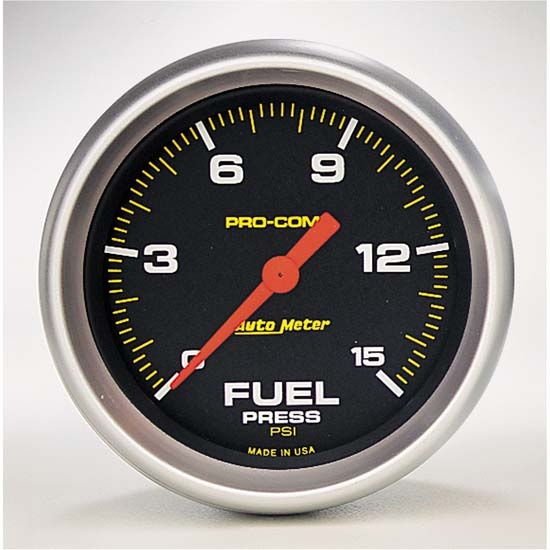 Auto Meter 5461 Pro-Comp Digital Stepper Motor Fuel Pressure Gauge Auto Meter 5461 Pro-Comp Digital Stepper Motor Fuel Pressure Gauge