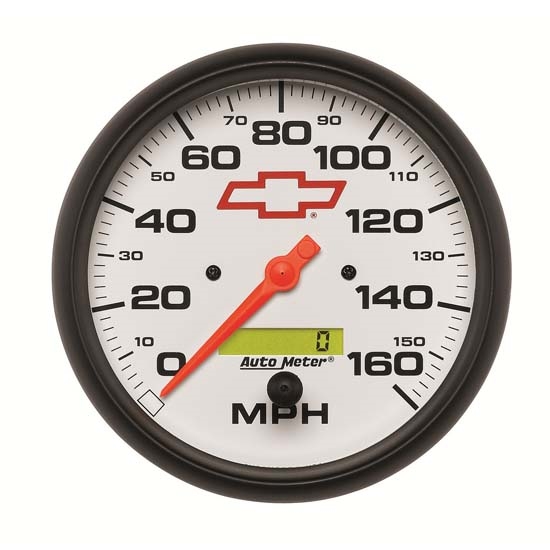 Auto Meter 5889-00406 GM White Air-Core Speedometer Gauge, 5 Inch Auto Meter 5889-00406 GM White Air-Core Speedometer Gauge, 5 Inch