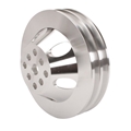 Small Block Chevy Billet Aluminum Water Pump Pulley, 6-7/8 Inch O.D.