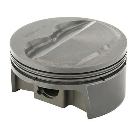 MAHLE Small Block Chevy 400 Flat Top Powerpak Pistons, 6 Inch Rods