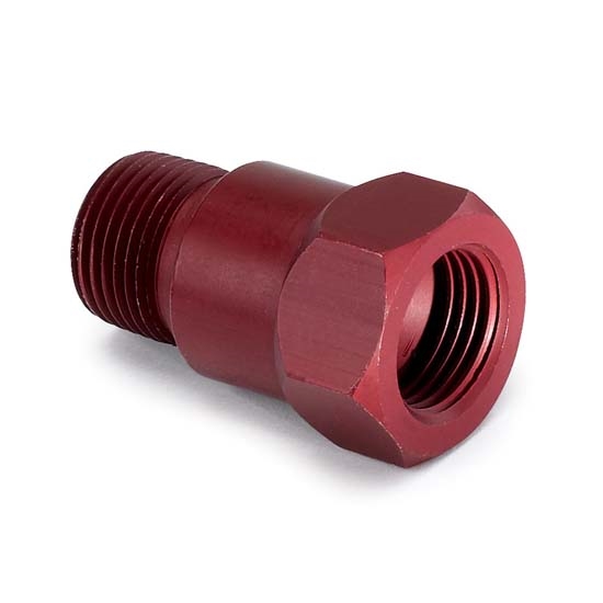 Auto Meter 2272 Temperature Sender Adapter Fitting, Alum., 3/8 In. NPT Auto Meter 2272 Temperature Sender Adapter Fitting, Alum., 3/8 In. NPT