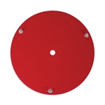 Bassett Racing Wheels 3RFR Replacement 15 Inch Wheel Mud Cover - Red