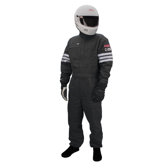 Simpson 1-Piece, Double Layer SFI-5 Nomex Racing Suit, Red Size XL