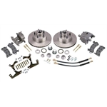 Deluxe Disc Brake Kits: 1957-1964 Ford Half Ton