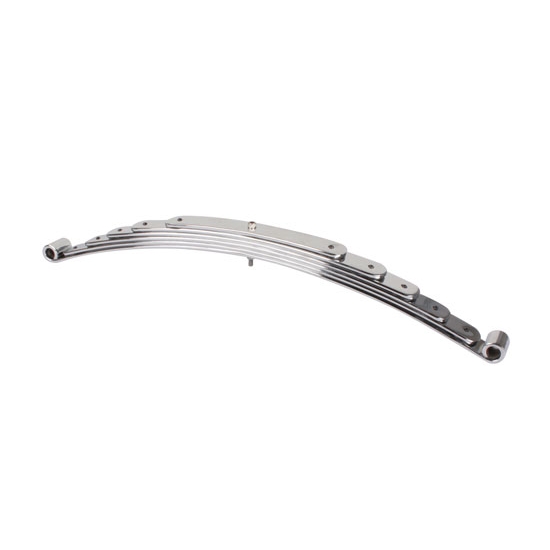 Super Glide Front Spring, 46 Inch Axle, Reverse Eye, Chrome Super Glide Front Spring, 46 Inch Axle, Reverse Eye, Chrome