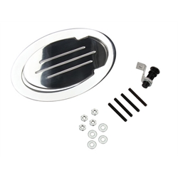 Billet Oval Fuel Fill Doors