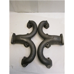 Garage Sale - Tru-Ram Small Block Chevy Exhaust Manifolds, Cast Iron