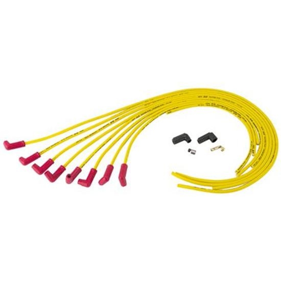 Accel 8024 8.8mm Spark Plug Wires-90 Degree Boot-Solid Core-Universal Accel 8024 8.8mm Spark Plug Wires-90 Degree Boot-Solid Core-Universal