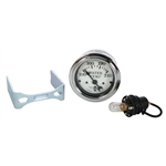 Stewart Warner 82477 Wings Electric Water Temp Gauge, White