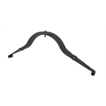 Medium Arch Transverse Rear Leaf Spring, Standard Eye, 37 Inch, 200 Rated