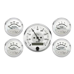 GARAGE SALE - FORD/AUTOMETER 5 GAUGE SET
