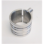 Garage Sale - Billet Fire Extinguisher Band Clamp, Polished