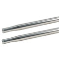 AFCO 36221 Swedged Aluminum Tube, 1 Inch O.D.(5/8) Inch, 21 Inch Long