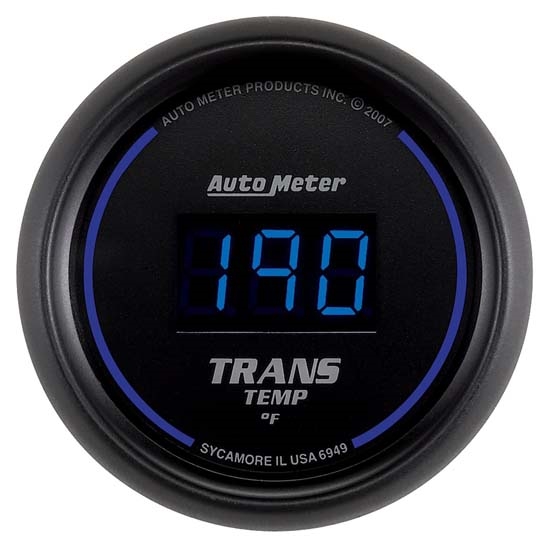 Auto Meter 6949 Cobalt Digital Transmission Temperature Gauge Auto Meter 6949 Cobalt Digital Transmission Temperature Gauge