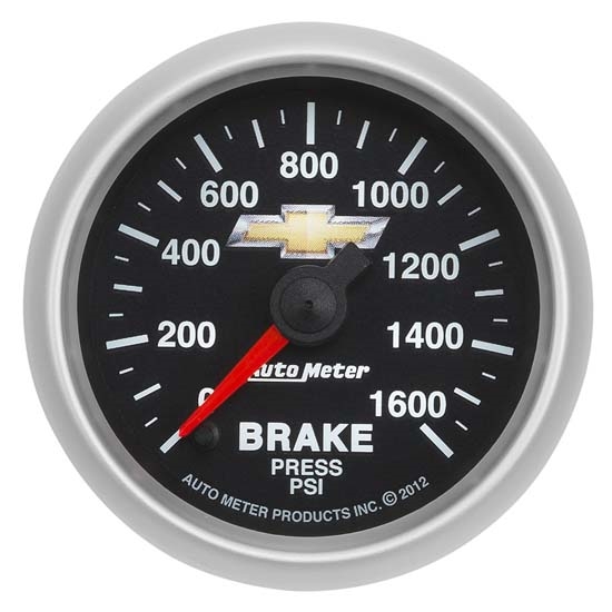 Auto Meter 880450 GM COPO Camaro Brake Pressure Gauge, 2-5/8 Inch Auto Meter 880450 GM COPO Camaro Brake Pressure Gauge, 2-5/8 Inch