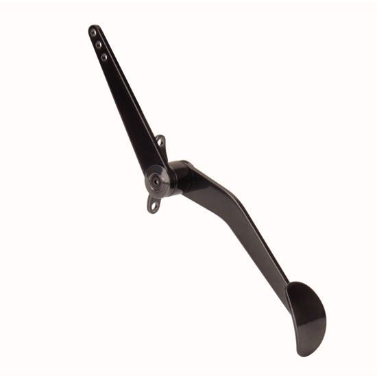Speedway Spoon Accelerator Throttle Pedal, Black Powder Coated Steel Speedway Spoon Accelerator Throttle Pedal, Black Powder Coated Steel