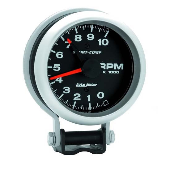 Auto Meter 3700 Sport-Comp Air-Core Pedestal Tach, 10k RPM, 3-3/4 Inch Auto Meter 3700 Sport-Comp Air-Core Pedestal Tach, 10k RPM, 3-3/4 Inch