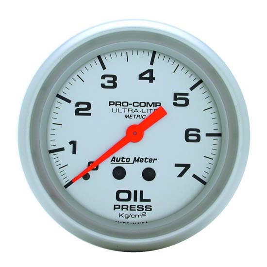 Auto Meter 4421-J Ultra-Lite Mechanical Oil Pressure Gauge, 2-5/8 Inch Auto Meter 4421-J Ultra-Lite Mechanical Oil Pressure Gauge, 2-5/8 Inch