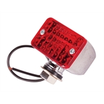 Universal Specialty Light, Single Filament Bulb, Red Lens