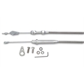 Lokar KD-2350TP GM TH350 Hi-Tech Kickdown Cable Kit, Tuned Port