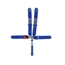 Crow Enterprizes 11003 Bolt-In 5-Point Harness, Pull Down, Blue Crow Enterprizes 11003 Bolt-In 5-Point Harness, Pull Down, Blue