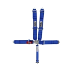 Crow Enterprizes 11003 Bolt-In 5-Point Harness, Pull Down, Blue