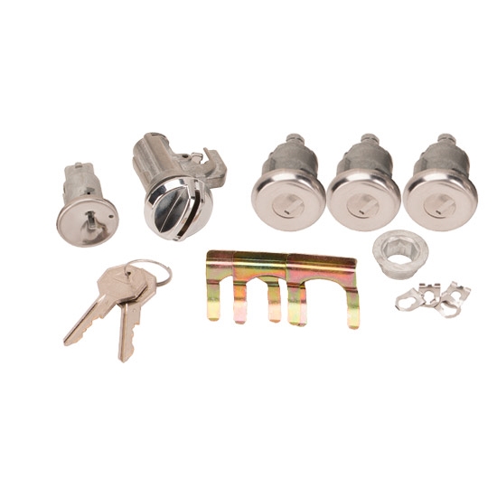 Classic Auto Locks CL-130 Glove Box/Trunk/Door Locks, 1969 Camaro