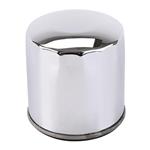 Short Chrome Oil Filter, Chevy