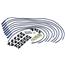 Moroso 73226 8mm Spark Plug Wires, Straight Boot, Spiral Core Blue Max Moroso 73226 8mm Spark Plug Wires, Straight Boot, Spiral Core Blue Max