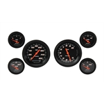 Classic Instruments Velocity Series Gauge Set, 6 Piece