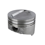 KB Chevy 350 Hypereutectic Pistons, Dish, 5.7 Rod