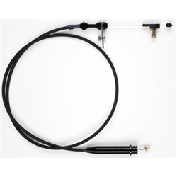 Lokar XKD-2700HT 700R4 GM Hi-Tech Kickdown Cable Kit, Black