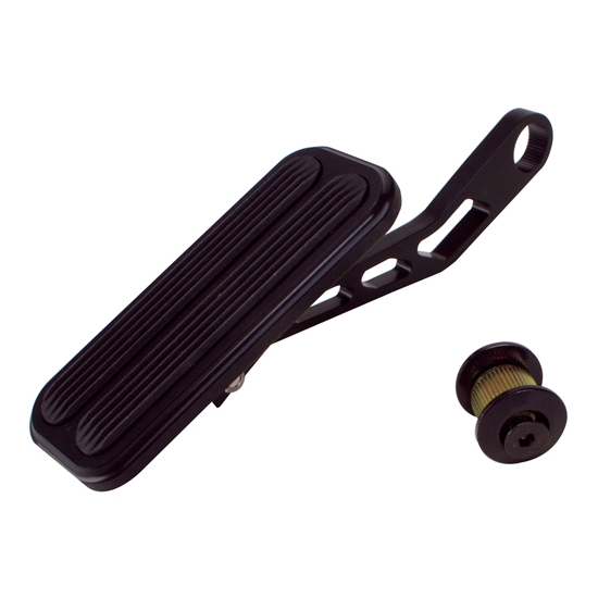 Lokar XDBW-6012 Black Billet Aluminum Drive-By-Wire Throttle Pedal Lokar XDBW-6012 Black Billet Aluminum Drive-By-Wire Throttle Pedal