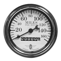 Stewart Warner 82663 Wings Mechanical Speedometer, White