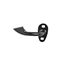1932 Ford Tail Light Bracket, Black Finish 1932 Ford Tail Light Bracket, Black Finish