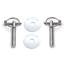 Aluminum Hood Pin Kit with Q-Clips Aluminum Hood Pin Kit with Q-Clips