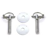 Aluminum Hood Pin Kit with Q-Clips