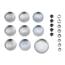 Chevy 283-350 V8 Steel Freeze Plug Set Chevy 283-350 V8 Steel Freeze Plug Set