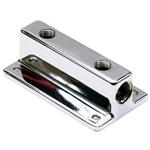 Two Outlet T-Style Chrome Fuel Block