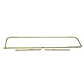 1909-12 Ford Model T Brass Glass Setting Channel for Open Cars