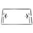 Square Top T Windshield Frame, 39-5/8 Inches Wide Square Top T Windshield Frame, 39-5/8 Inches Wide