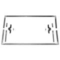 Square Top T Windshield Frame, 40-1/2 Inches Wide