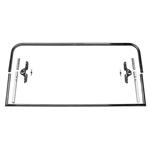 Two-Piece Round Top Model T Roadster Windshield Frame, 39-5/8 Inch Wide