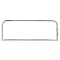 One-Piece Round Top Model T Windshield for Angled Posts, 14 x 39 Inch