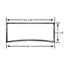 1928-29 Model A Roadster Windshield Frame, Plain Steel 1928-29 Model A Roadster Windshield Frame, Plain Steel